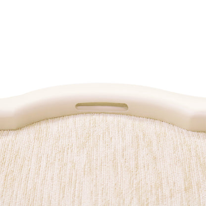 ダイニングテーブルセット アーム付チェア 6人掛け 7点セット W180cm 東海家具 フルール WH チェアD マホガニー ホワイト 264516