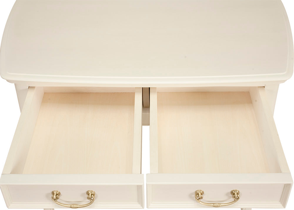 デスク コンソール テーブル 花代 電話台 東海家具 フルール WH リビングデスク75 ホワイト 378459