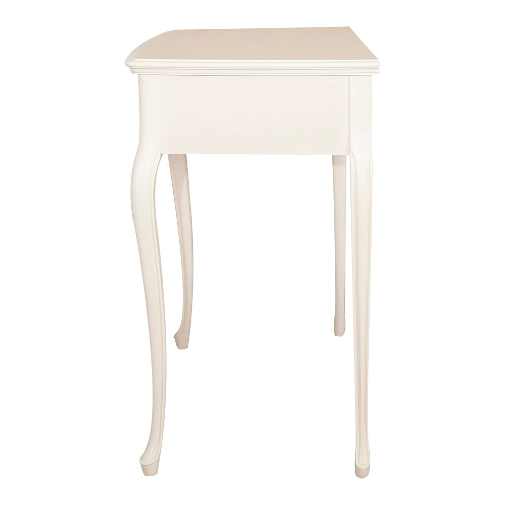 デスク コンソール テーブル 花代 電話台 東海家具 フルール WH リビングデスク75 ホワイト 378459