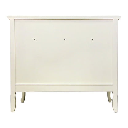 ローチェスト 85cm幅 東海家具 アンティークホワイト フルール 白家具 姫 プリンセス おしゃれ かわいい 783253