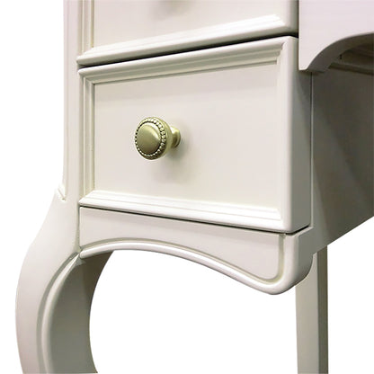 ドレッサー スツール付 東海家具 アンティークホワイト 白家具 姫 プリンセス おしゃれ かわいい フルール 783260