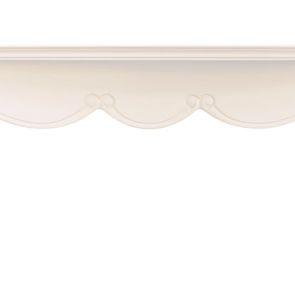 ダイニングテーブルセット 2人掛け 3点セット W85cm 東海家具 フルール WH チェアD マホガニー ホワイト 264486