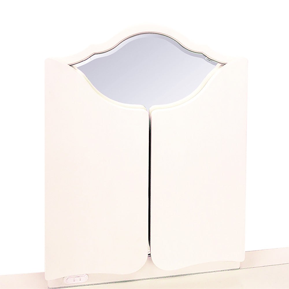 ドレッサー スツール付 東海家具 アンティークホワイト 白家具 姫 プリンセス おしゃれ かわいい フルール 783260