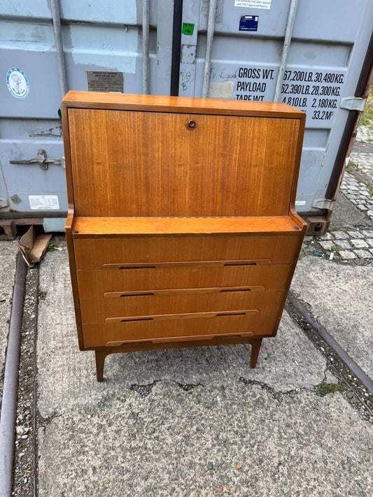 ライティングデスク デンマーク ヴィンテージ デニッシュ ビューロー セクレタリー