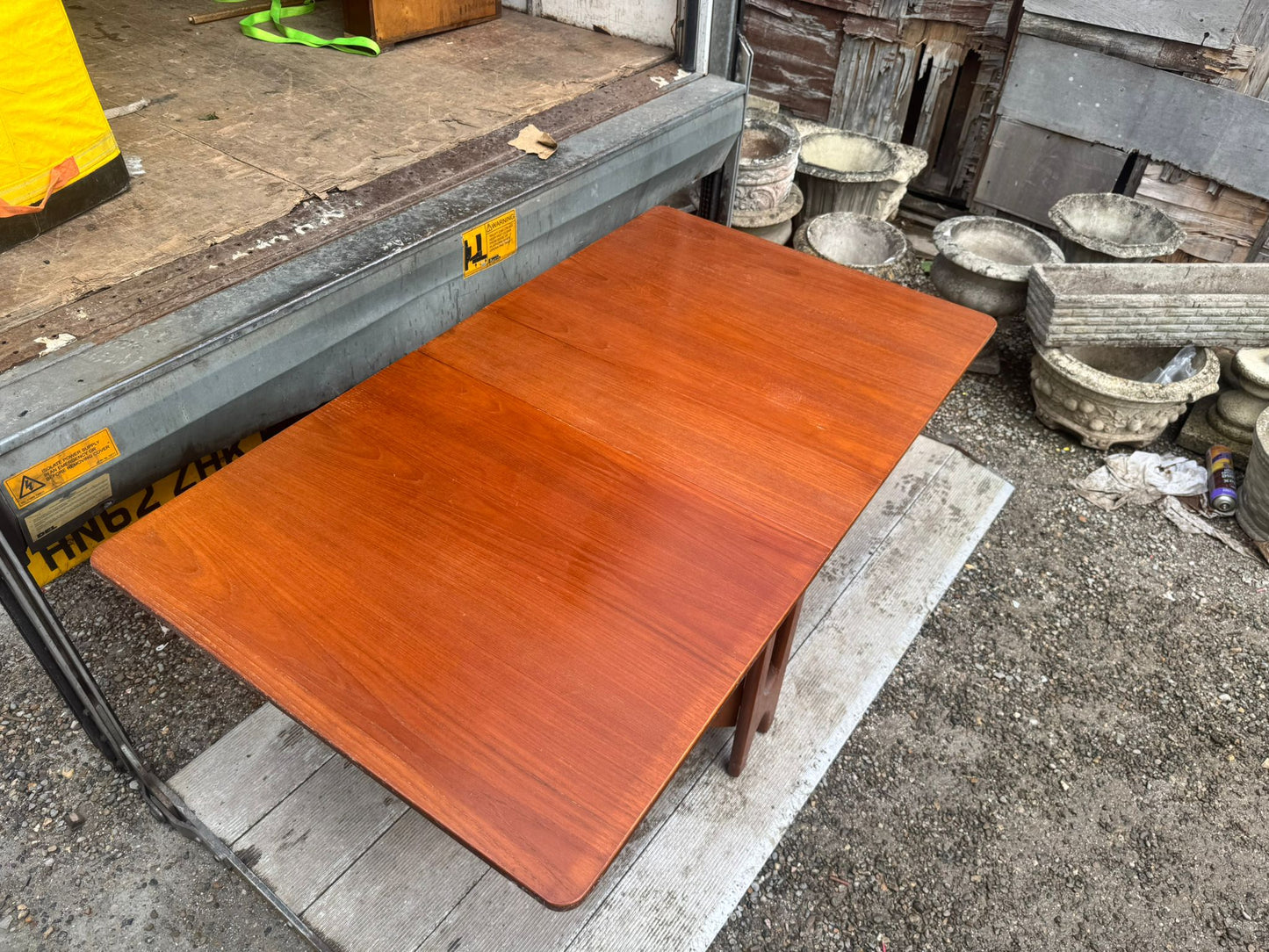 ゲートレッグテーブル Jentique ヴィンテージ イギリス ダイニングテーブル ジェンティーク