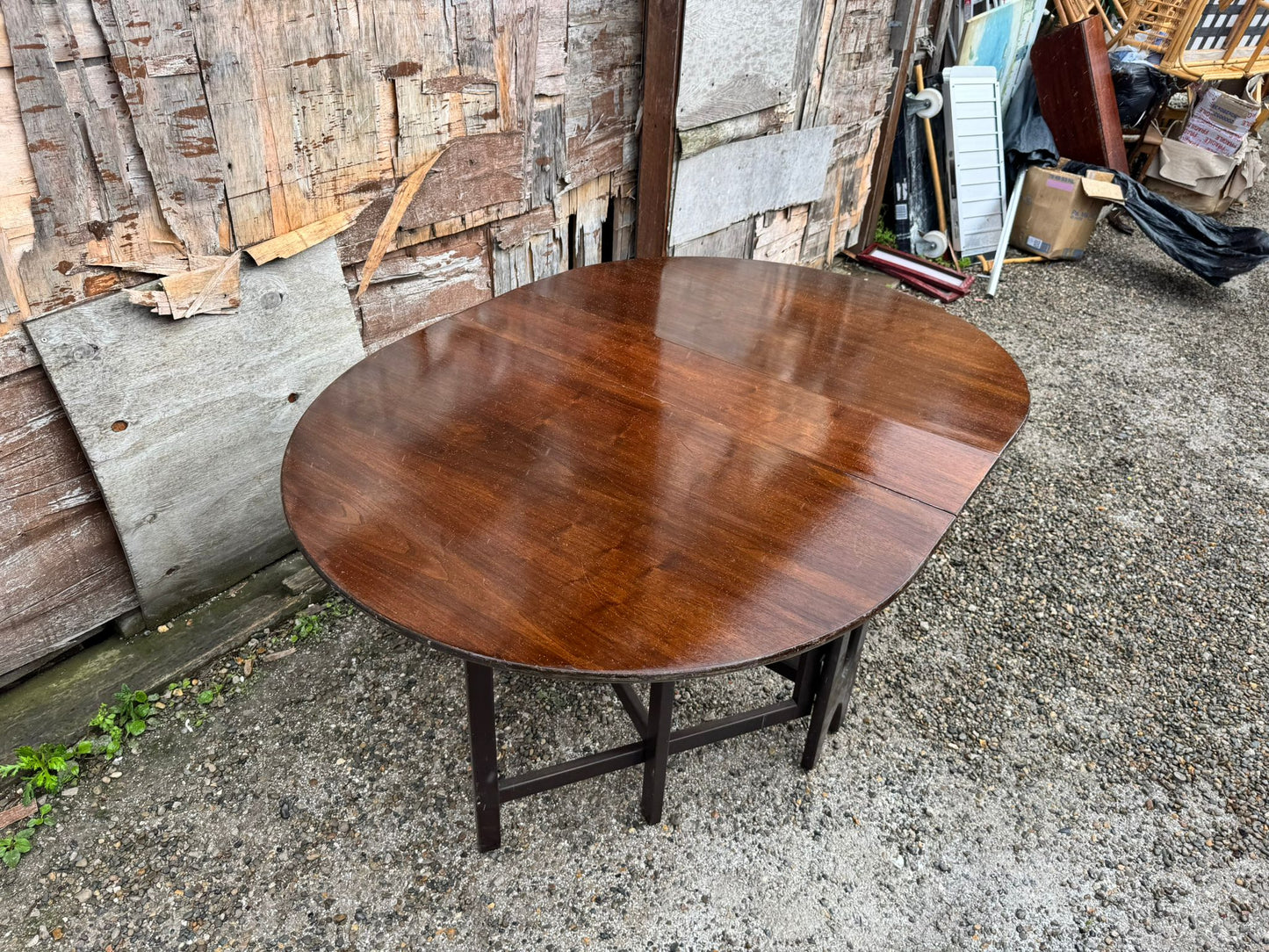 ゲートレッグテーブル ヴィンテージ イギリス ダイニングテーブル 折りたたみテーブル