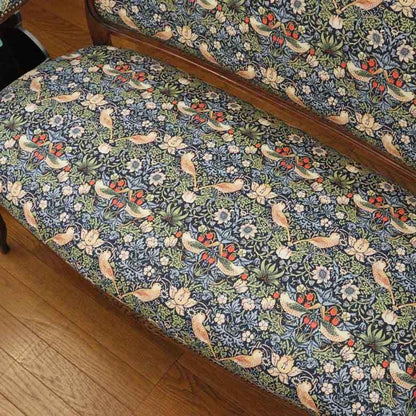 イタリア 二人がけ ソファ 木製 いちご泥棒  サロンソファ