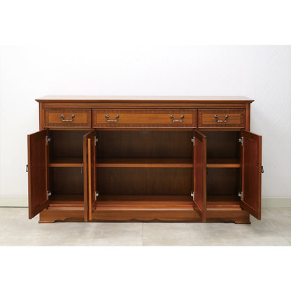 サイドボード 4ドア W150 引出付き 東海家具 BRIGHTON ブライトン SB150　378589