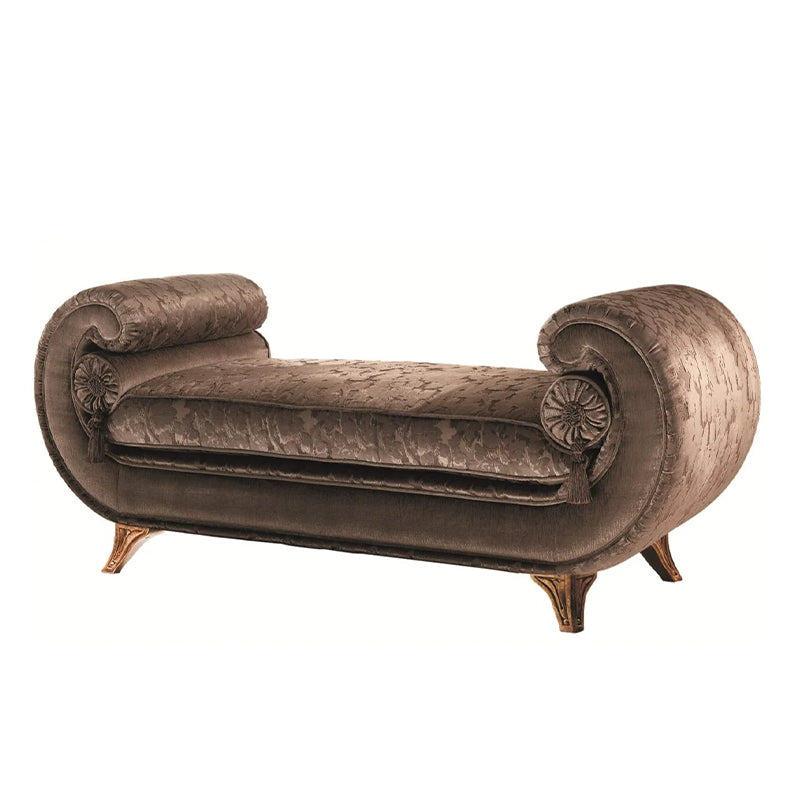 ベンチスツール 筒形クッション付 シェーズロング VENERE Dolce Vita ドルチェビータ 高級家具 イタリア製