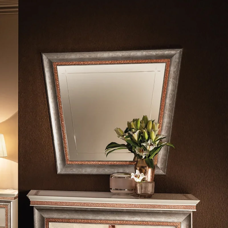 壁掛けミラー 鏡 W117cm Dolce Vita ドルチェビータ 高級家具 イタリア製