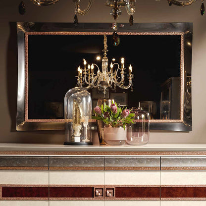 壁掛けミラー 鏡 W170cm Dolce Vita ドルチェビータ 高級家具 イタリア製