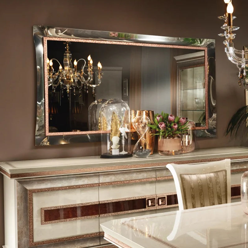 壁掛けミラー 鏡 W170cm Dolce Vita ドルチェビータ 高級家具 イタリア製