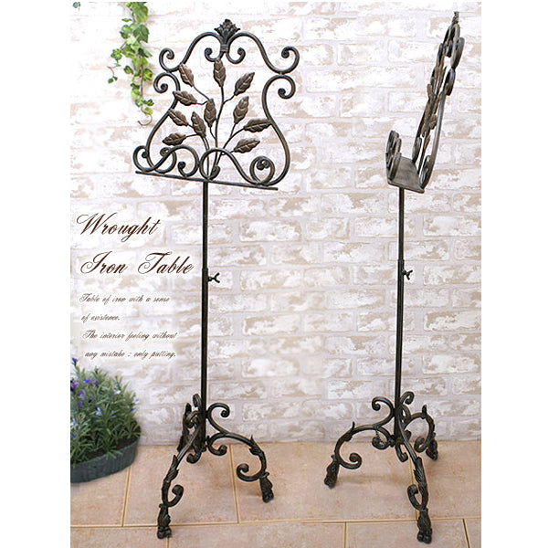 アイアンメニュースタンド 譜面台 イーゼル