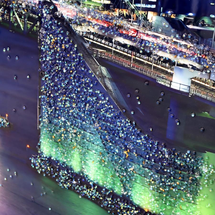 アートフレーム TOKYO  風景 90cm クリスタルピクチャー ウォールデコ