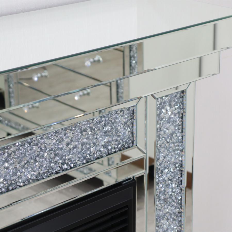 ミラー家具 マントルピース 暖炉 ディスプレイスタンド 120cm