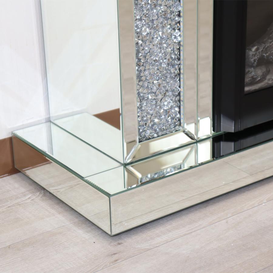 ミラー家具 マントルピース 暖炉 ディスプレイスタンド 120cm