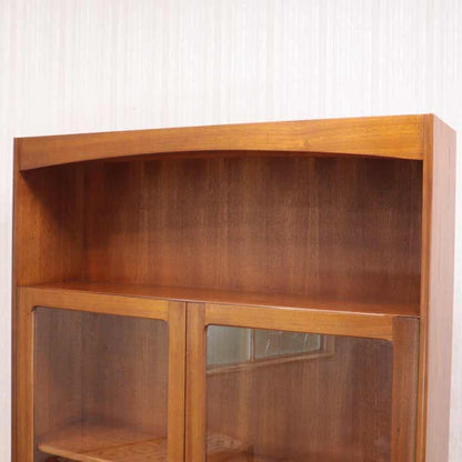 ユニットキャビネット ネイサン ガラス戸 イギリス 木製 レトロ ミッドセンチュリー ウォールユニット