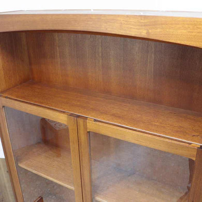 ユニットキャビネット ネイサン ガラス戸 イギリス 木製 レトロ ミッドセンチュリー ウォールユニット