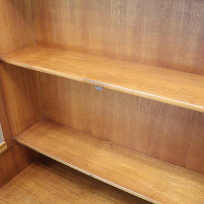 ユニットキャビネット ネイサン ガラス戸 イギリス 木製 レトロ ミッドセンチュリー ウォールユニット