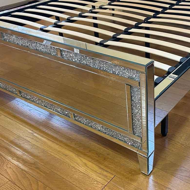 ミラー家具 ベッド キングサイズ ベッドフレーム