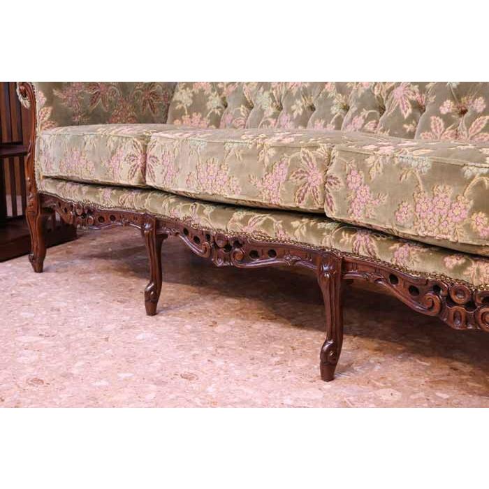 イタリア 3人掛け ソファ 金華山 グリーン 3Pソファ MR/3P