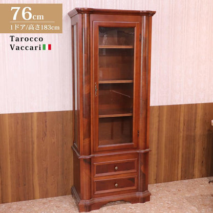 イタリア ガラスキャビネット 完成品 キャビネット 象嵌 3120