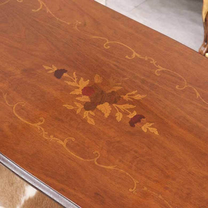 イタリア リビングテーブル 100cm 象嵌 ローテーブル CTS100