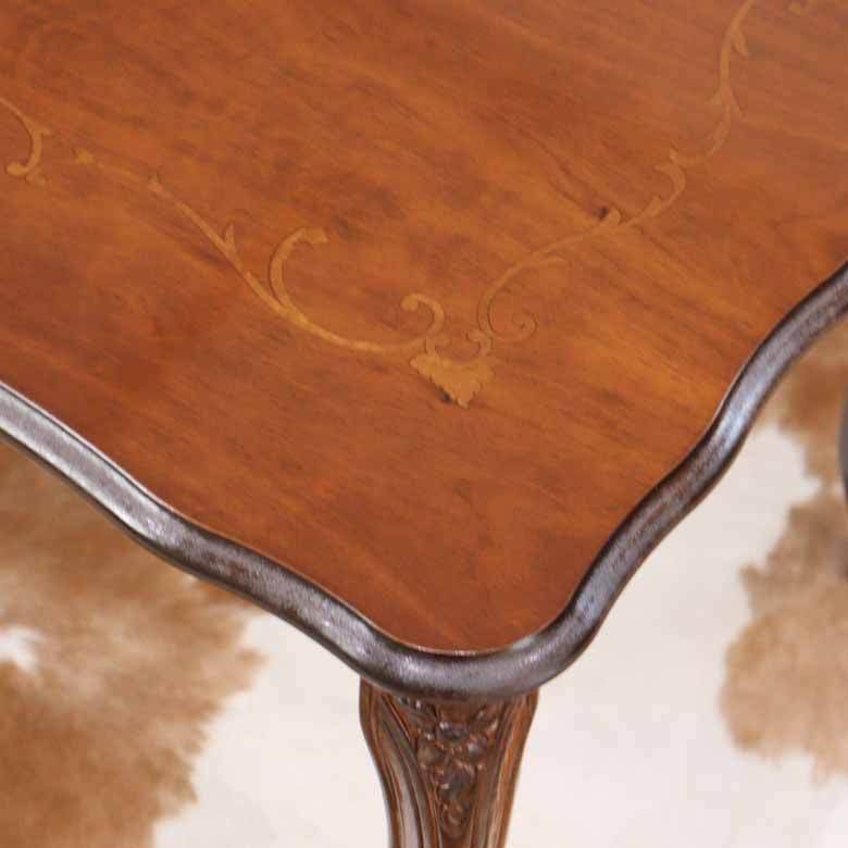 イタリア リビングテーブル 100cm 象嵌 ローテーブル CTS100