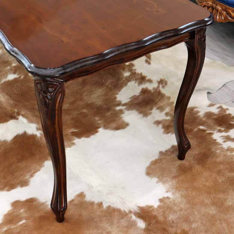 イタリア リビングテーブル 100cm 象嵌 ローテーブル CTS100