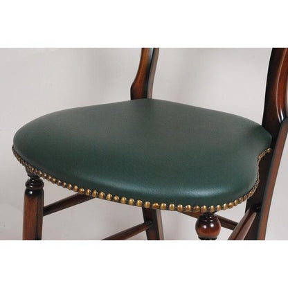 ダイニングチェア マホガニー 猫脚 完成品 バルーンチェア