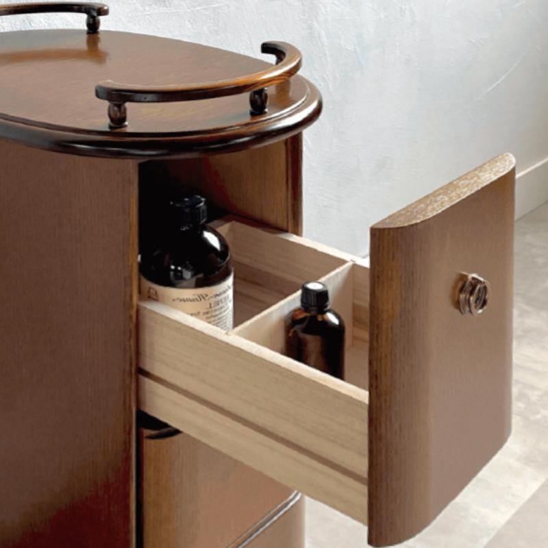 カンティーニュ キャスター付 ワゴン コスメチェスト ドレッサーワゴン 日本製