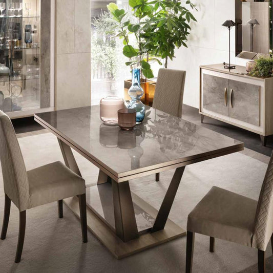 ダイニングテーブル 伸長式 200/247/294 cm Arredoclassic アレドクラシック ADORA AMBRA アンブラ イタリア製