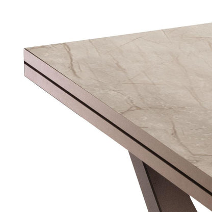 ダイニングテーブル 固定式 160cm Arredoclassic アレドクラシック ADORA AMBRA アンブラ イタリア製