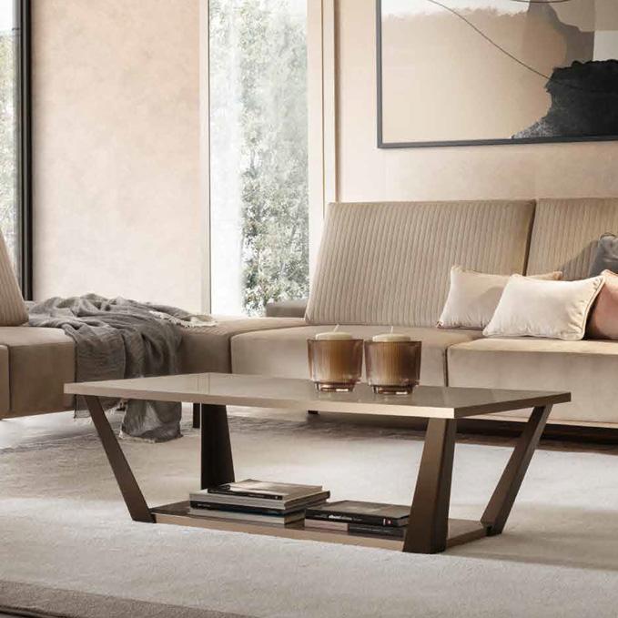 リビングテーブル 120cm Arredoclassic アレドクラシック ADORA AMBRA アンブラ 長方形 ローテーブル センターターブル 応接 アレドクラシック イタリア製