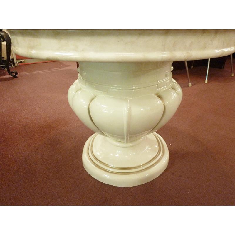 レオナルド サイドテーブル アイボリー イタリア キャメル ローテーブル