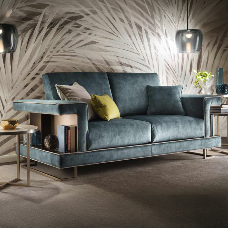 2人掛けソファ 2シーター ソファー クッション付 195cm幅 Arredoclassic アレドクラシック ADORA Luce Light ルーチェライト 高級家具 イタリア製