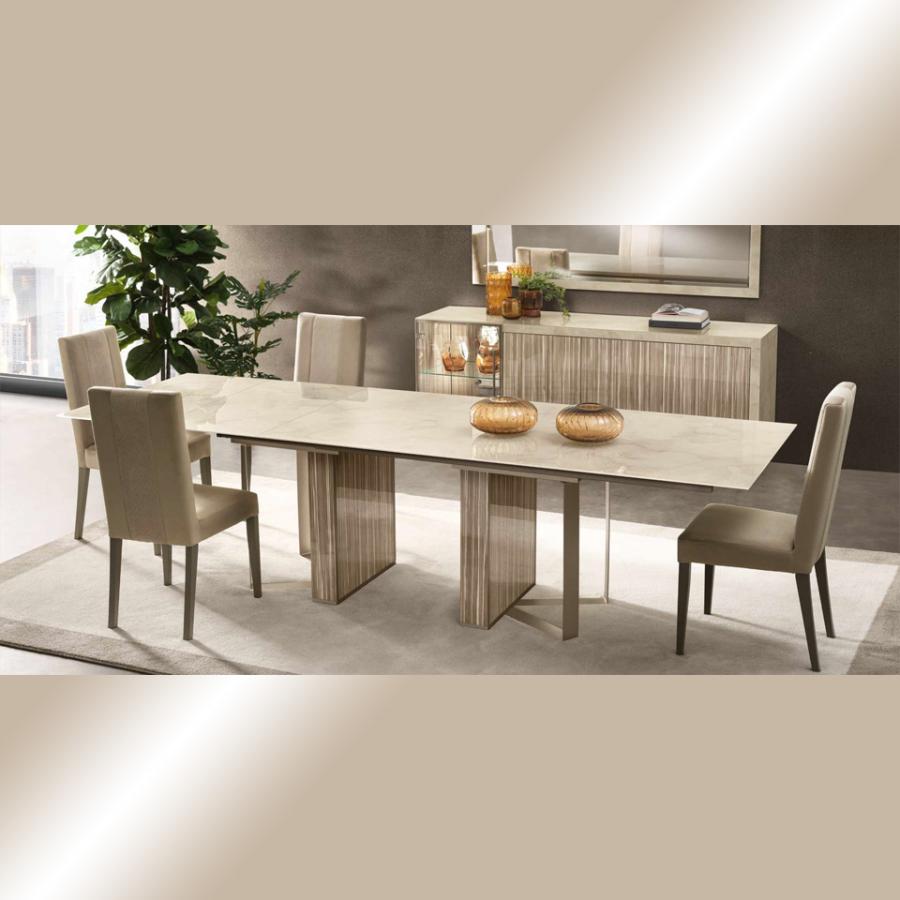 ダイニングテーブル 伸長式 200-250-300cm Arredoclassic アレドクラシック ADORA Luce Light ルーチェライト 高級家具 イタリア製
