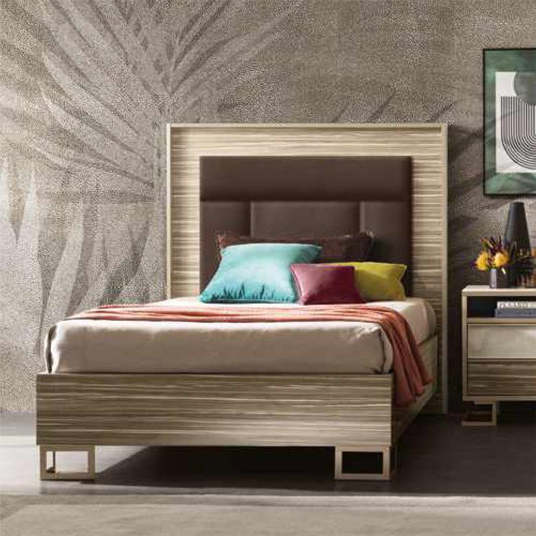 ベッドフレーム ツイン 布張り Arredoclassic アレドクラシック ADORA Luce Light ルーチェライト 高級家具 イタリア製