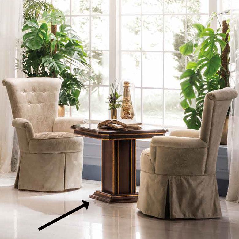 サイドテーブル カフェテーブル Modigliani モディリアーニ 高級家具 イタリア製