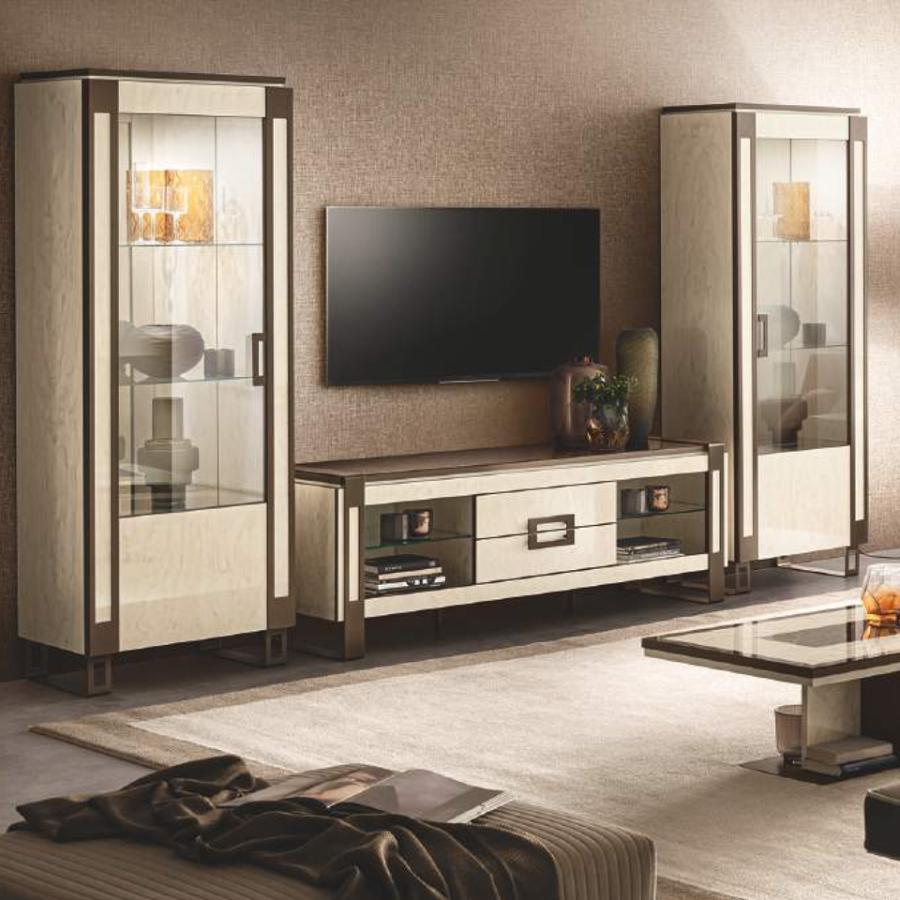 AVボードセット TVボード 1ドアキャビネット アレドクラシック ADORA POESIA ポエジア 高級家具 イタリア製