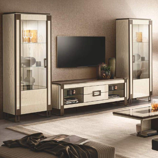 AVボードセット TVボード 1ドアキャビネット アレドクラシック ADORA POESIA ポエジア 高級家具 イタリア製