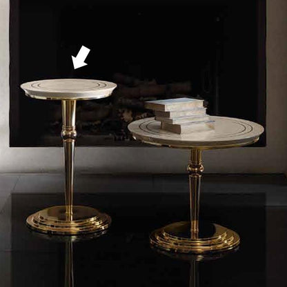 ランプテーブル Φ50cm ADORA SIPARIO シパリオ 高級家具 イタリア製