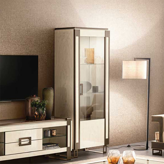 1ドアキュリオケース キャビネット W75cm アレドクラシック ADORA POESIA ポエジア 高級家具 イタリア製