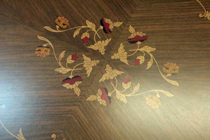 イタリア リビングテーブル 117cm センターテーブル 象嵌 ローテーブル 23A