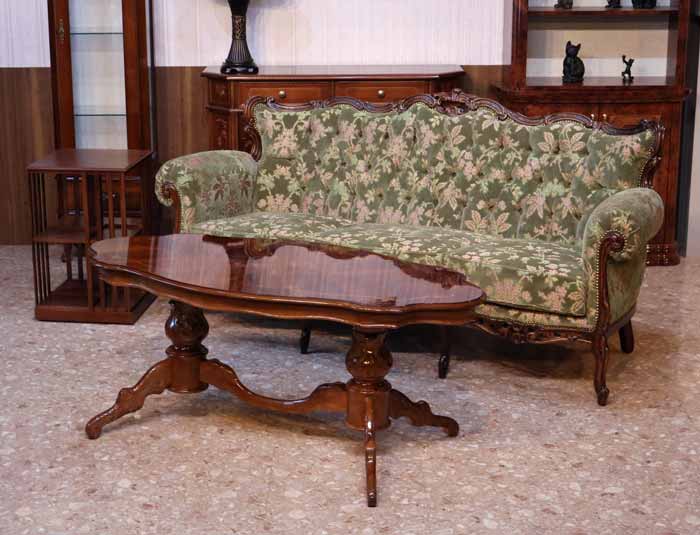 イタリア リビングテーブル 139cm センターテーブル 象嵌 ローテーブル CTS140