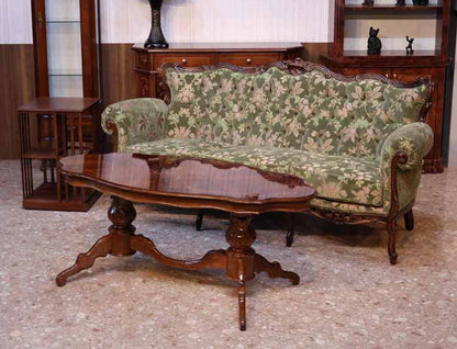 イタリア リビングテーブル 139cm センターテーブル 象嵌 ローテーブル CTS140