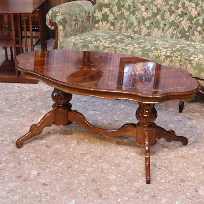 イタリア リビングテーブル 139cm センターテーブル 象嵌 ローテーブル CTS140