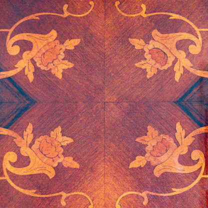 イタリア ダイニングテーブル 135cm幅 4人用 象嵌 TS135