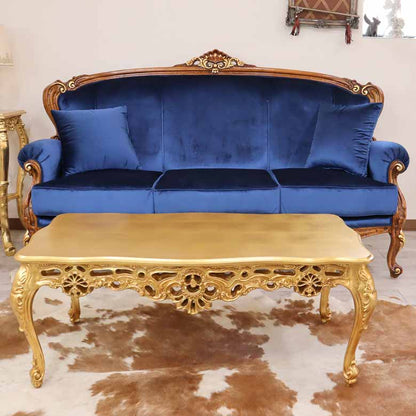 リビングテーブル ゴールド 110cm ローテーブル 猫脚 イタリア DIBIASE TB-L-GD