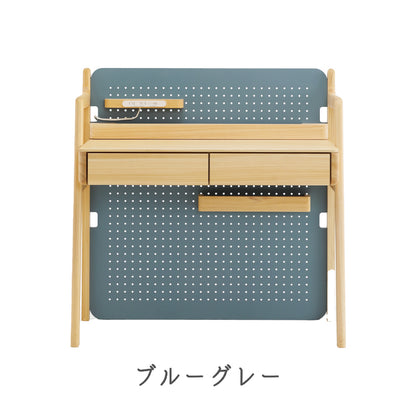 シギヤマ家具 キッズ デスク W100 クッキア シギヤマ家具 天板高さ調整可能 無垢材 国産ひのき